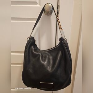 Marc By Marc Jacobs Black Pebbled Leather Bag